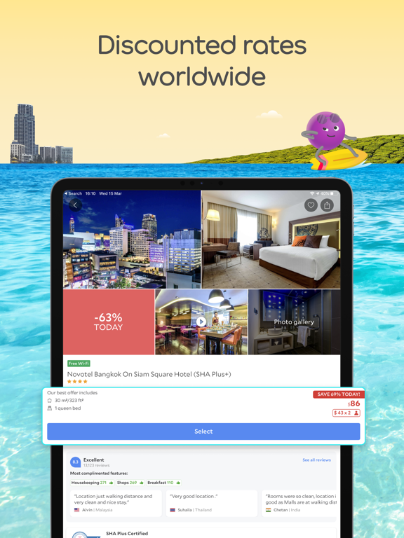 Agoda booking summary