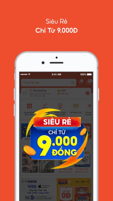 Shopee voucher center